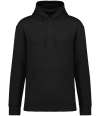 NS436 Native Spirit Unisex Relax Fit Hoodie Black colour image